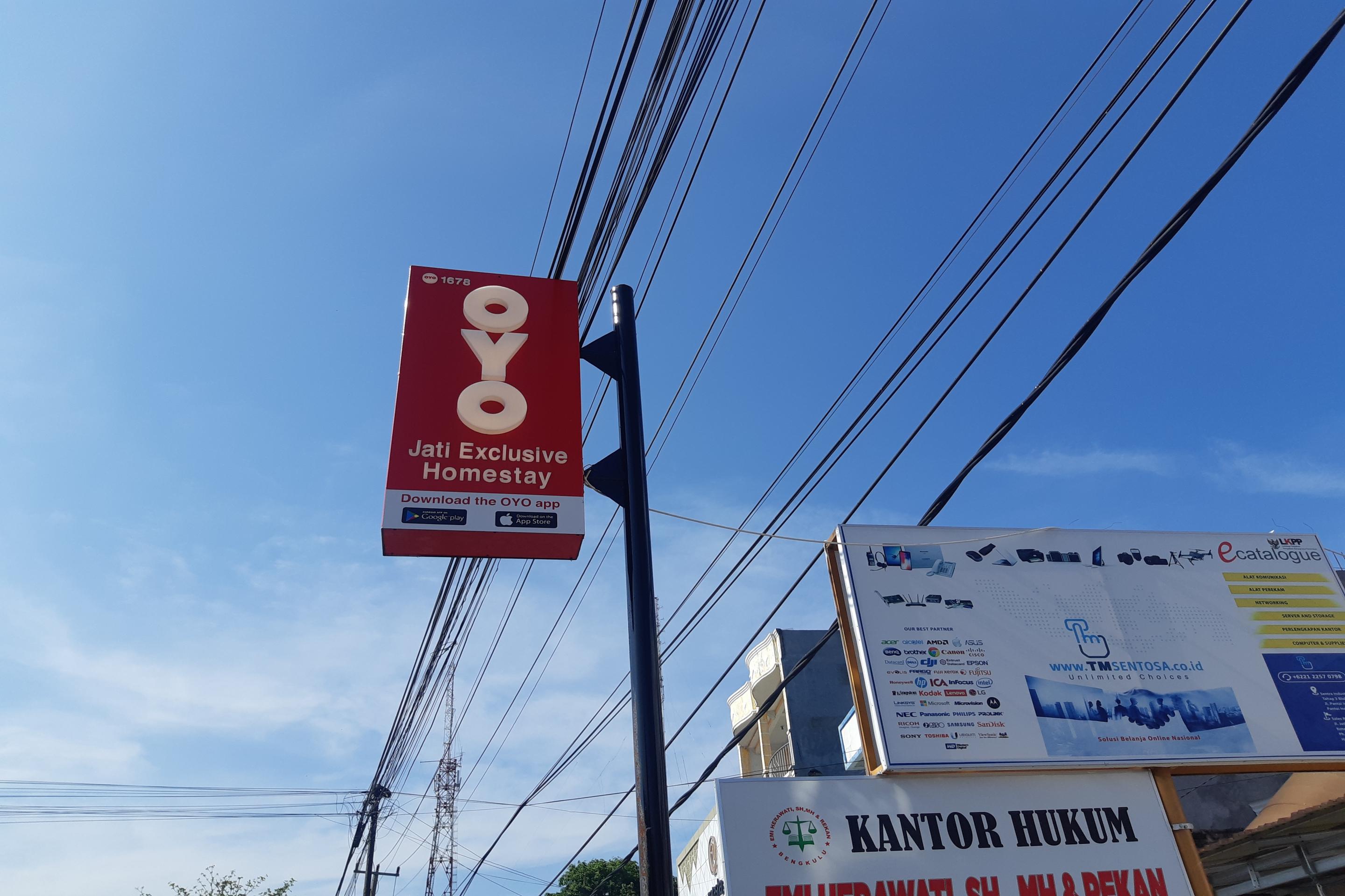 Super Oyo 1678 Jati Exclusive Homestay Bengkulu Eksteriør bilde